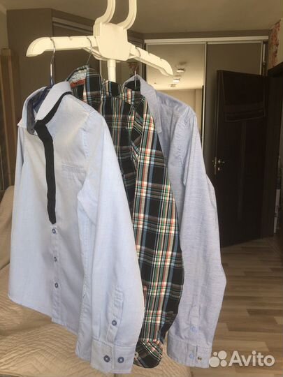 Рубашки на мальчика 134 р-р 152
