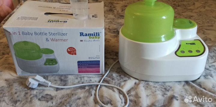 Стерилизатор-подогреватель Ramili Baby BSS250
