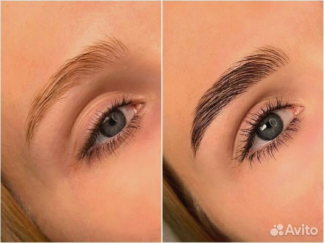 Окрашивание бровей / Долговременная укладка