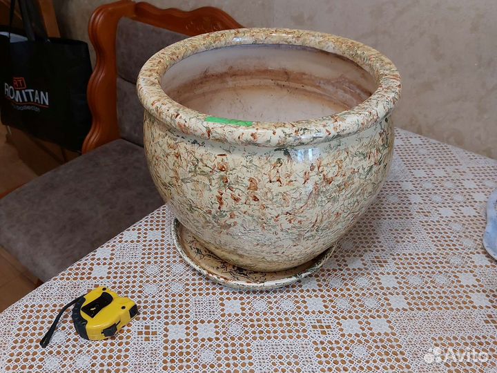 Горшок керамический