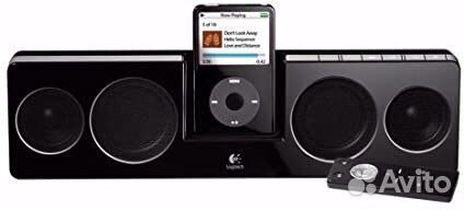 Apple iPod Touch + Logitech speakers