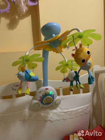 Мобиль на кроватку tiny love бум-бокс Сафари