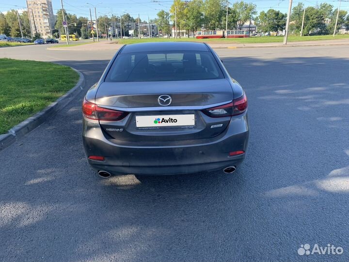 Mazda 6 2.5 AT, 2016, 158 000 км