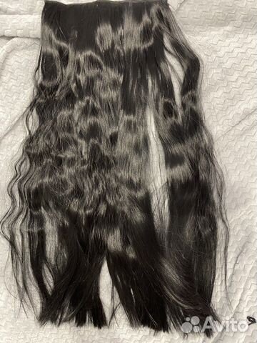 Волосы на заколках