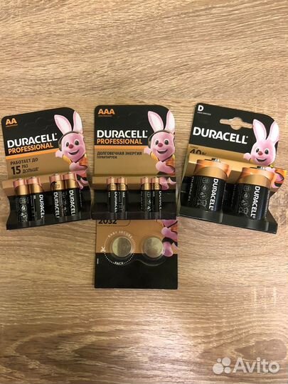Батарейки Duracell AAA 4 шт - Мизинчиковые