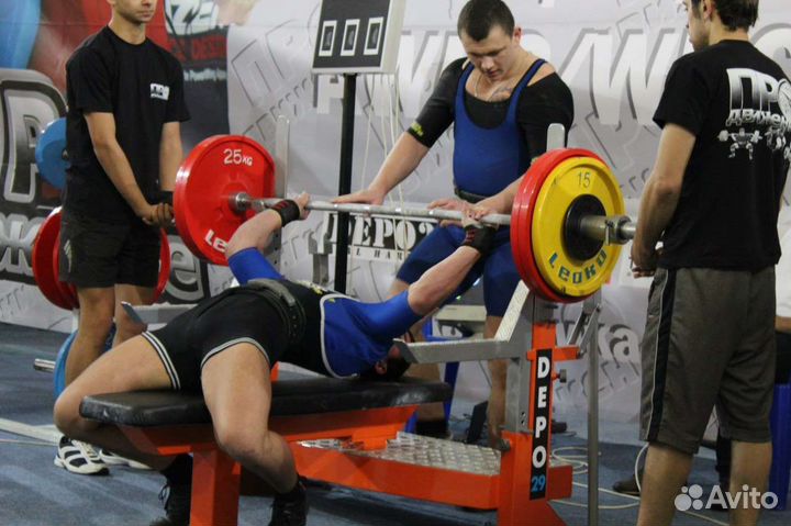 Персональные Тренировки по пауэрлифтингу,жиму лежу