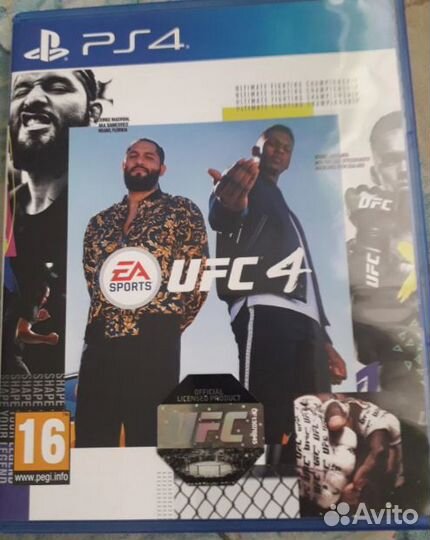 UFC 4 PS4 - Доставка по РФ