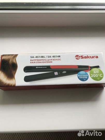 Выпрямитель для волос новый