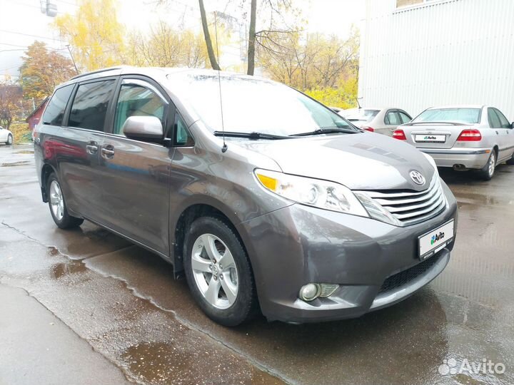 Toyota Sienna 2.7 AT, 2012, 156 000 км