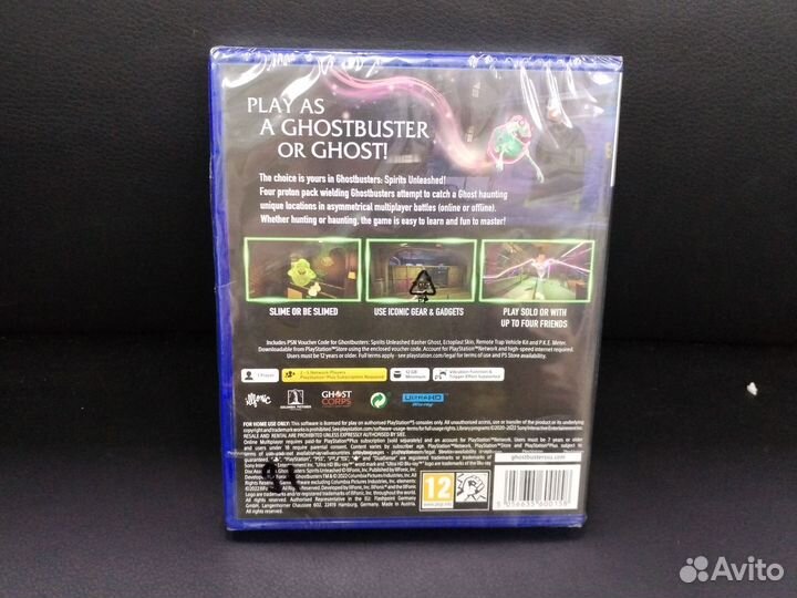 Ghostbusters spirits unleashed ps5 диск