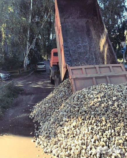 Щебень вторичный в наличии с доставкой