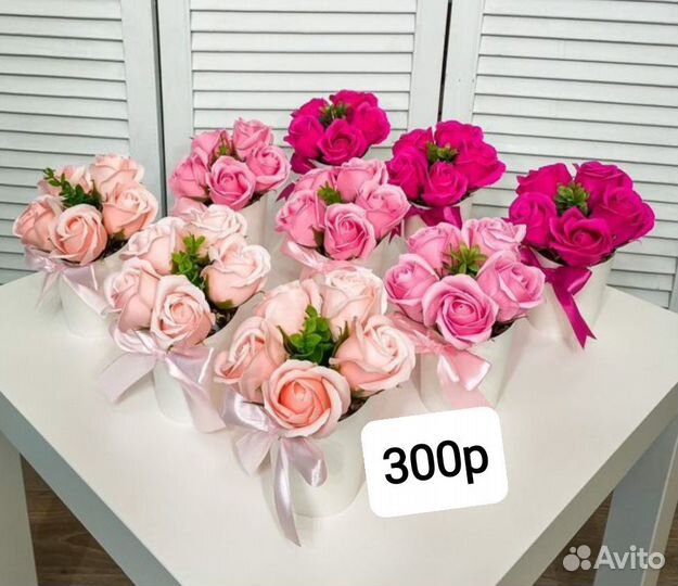 Букет из мыла на 8 марта