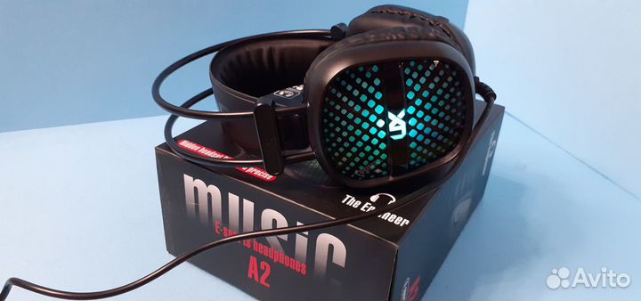 Наушники Galaxy Wars 3D подсветка Микрофон для пк