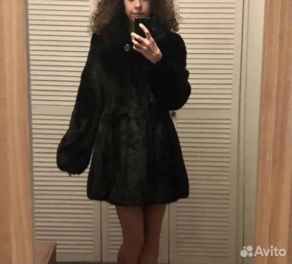 Шуба норковая kopenhagen fur platinum