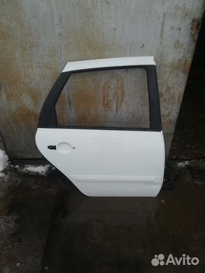 Дверь передняя правая VW Polo 6, Skoda Rapid