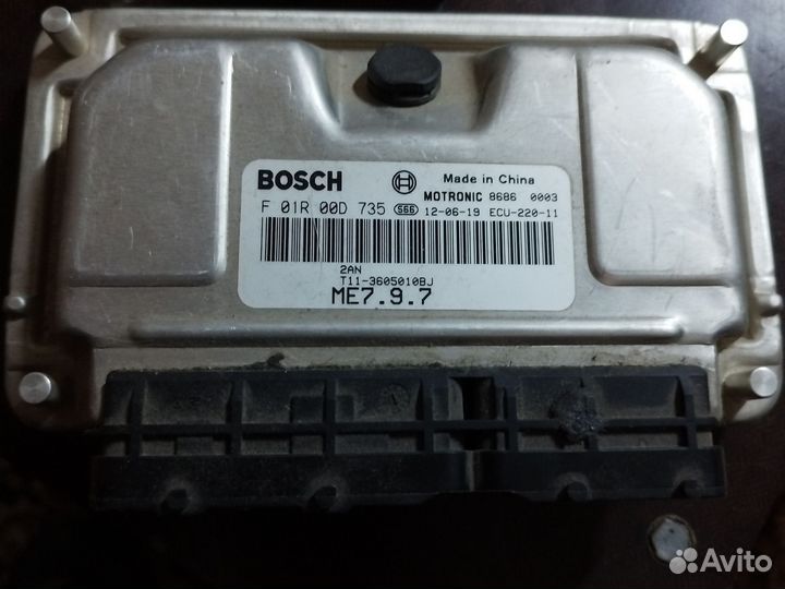 Эбу на chery tiggo T11