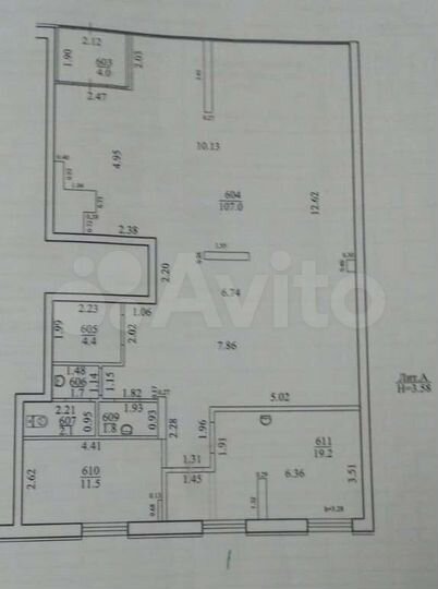 Домашникова, 22, 152 м². Аренда офиса