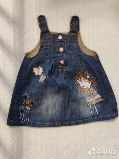 Платья, джинсовка Next 68-74