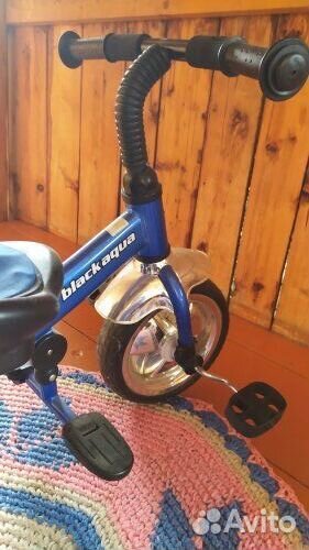 Детский велосипед с ручкой