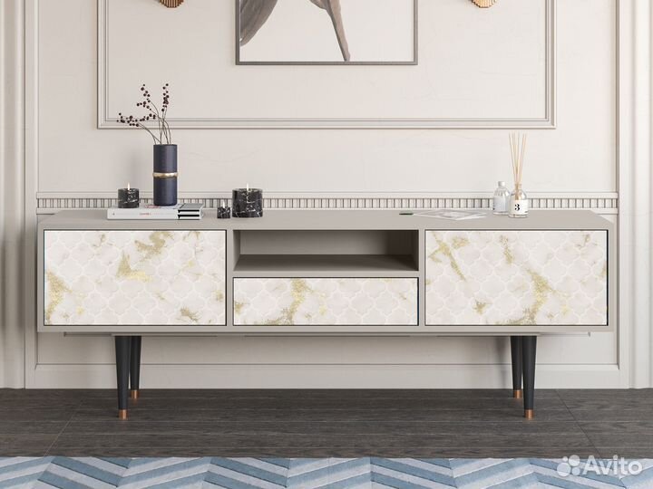 Тв-тумба T6 - Сатин - Sahara desert