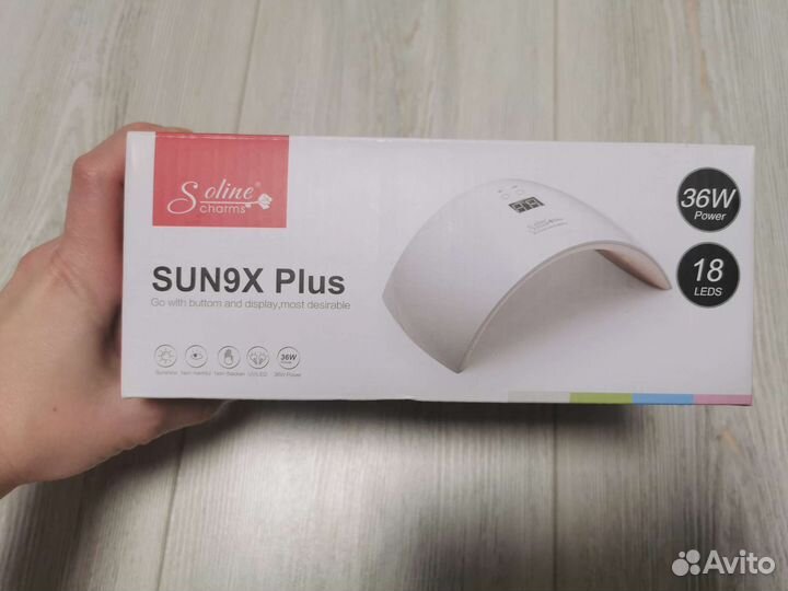 Лампа для сушки ногтей Soline Charms