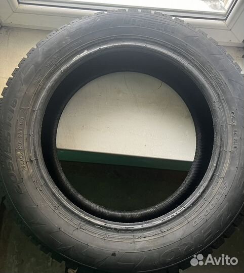 Зимняя резина pirelli ice zero 205/55 r16