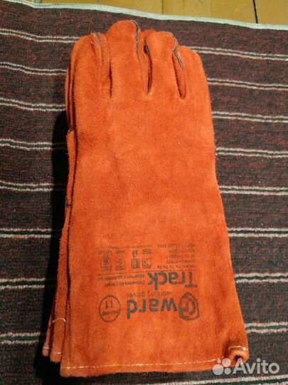 Перчатки спилковые с мехом и без