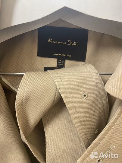 Massimo dutti тренч m