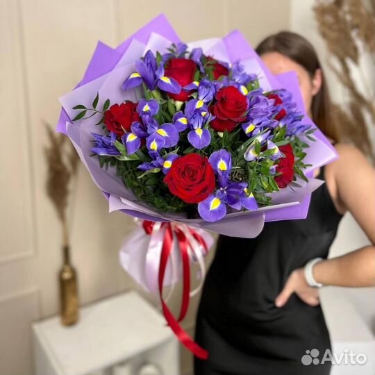 Букет Яркий закат