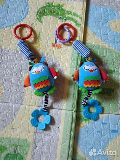 Мягкая игрушка-подвеска совушка