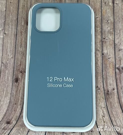 Чехол накладка для iPhone 12 Pro Max сосновый лес