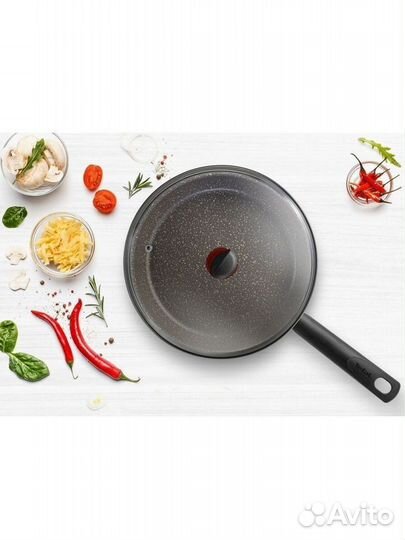 Сотейник Tefal Natural Cook 24 См 04211224 с крышк