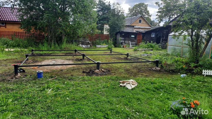 Сваи винтовые для террасы