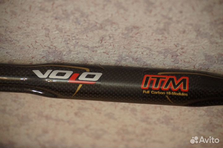 Карбоновый шоссейный руль ITM Volo, 42 см