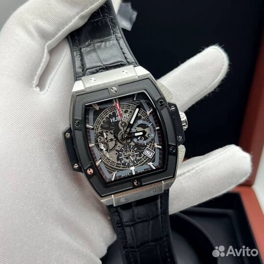 Кварцевые мужские часы Hublot Senna Champion