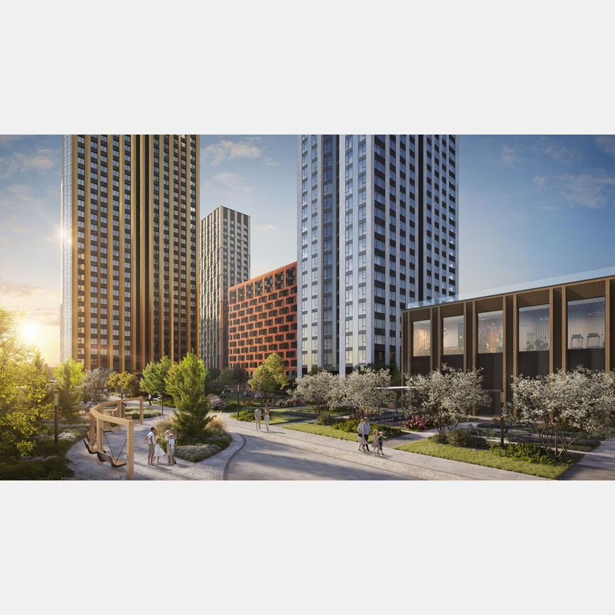 1-к. квартира, 32 м², 40/48 эт.