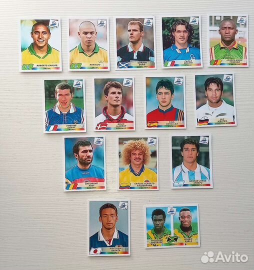 Panini Чемпионат Мира 1998