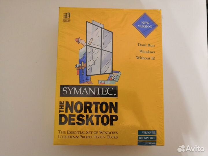 Symantec Norton Desktop Version 3.0. Big box