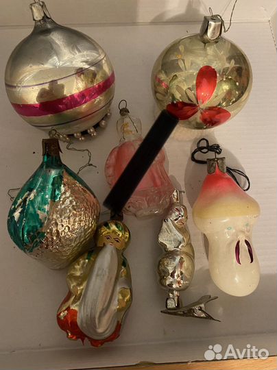 Елочные игрушки СССР