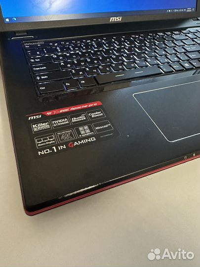 Ноутбук MSI GE70 2QE Apache Pro
