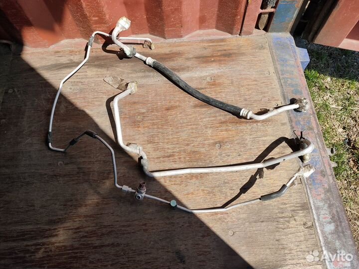 Радиатор кондиционер Mitsubishi lancer и трубки