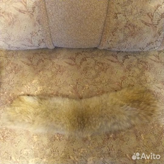 Меховой воротник енот