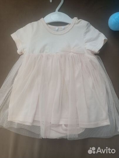 Платье для девочки 80 см