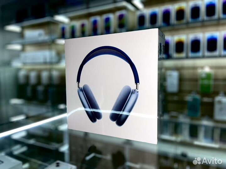 Apple airpods Max Blue новые