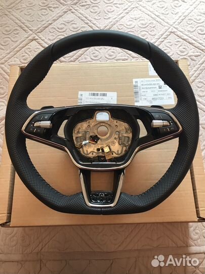 Спортивный руль Skoda оригинал новый