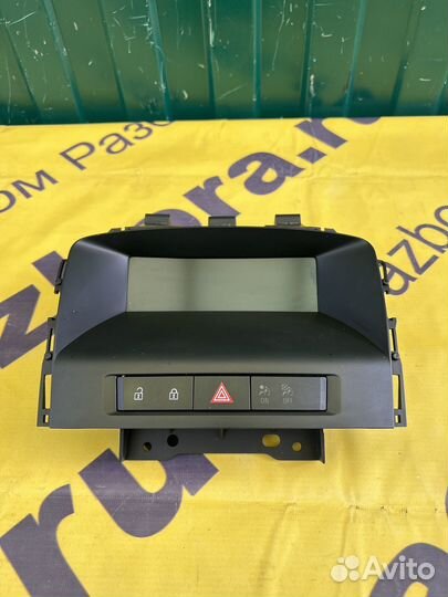 Дисплей информационный на Opel Astra J