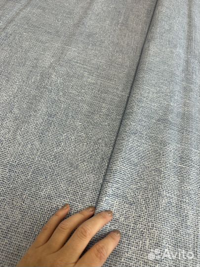 Ткань хлопок Дак голубой