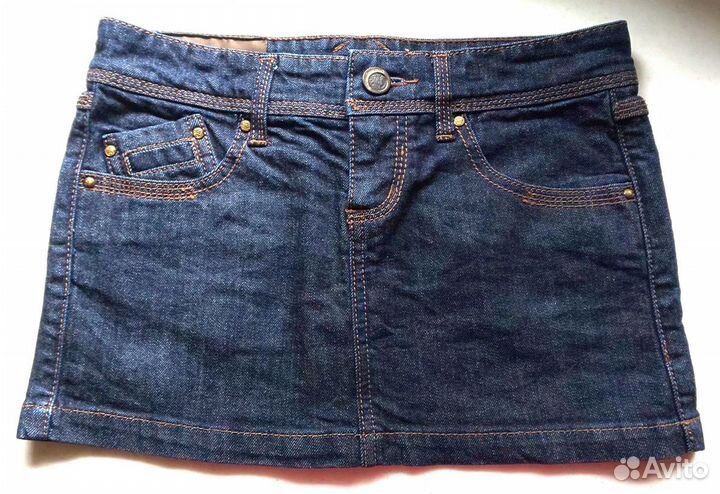 Юбка джинсовая