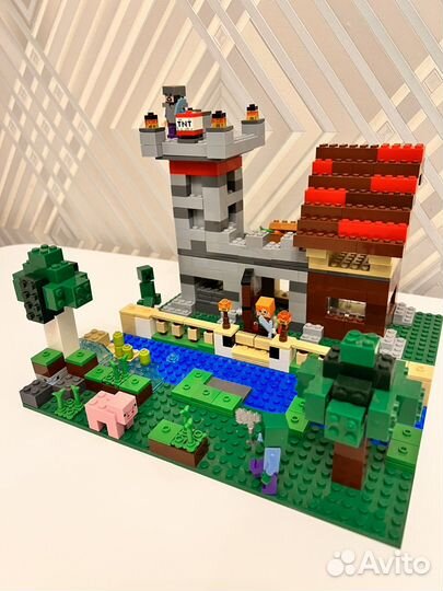Lego копия майнкрафт лего