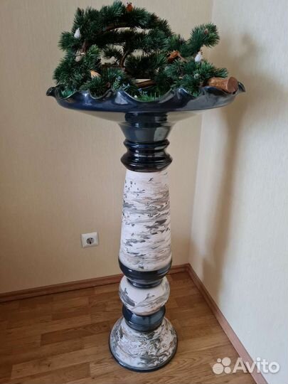 Фонтан декоративный напольный для дома и дачи